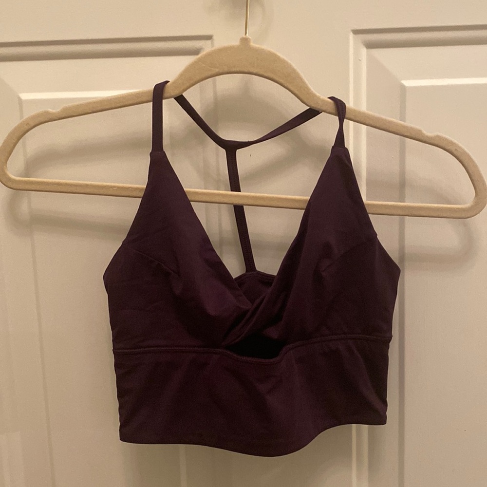 Lululemon sports bra. Size 2. Purple. Great to work out in.